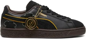Puma Kids Boys Op X Suede 4 Lace Up Sneakers Shoes Casual - Black - Size 6.5 M, 39672401