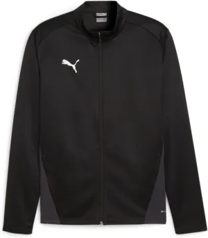 PUMA - Mens Teamgoal Training Jacket, Color Black/White/Flat Dark Gray, Size: Small