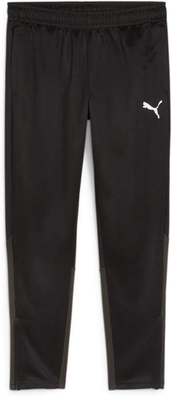 PUMA - Mens Teamgoal Training Pant, Color Black/White/Flat Dark Gray, Size: Medium