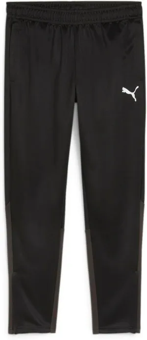 PUMA - Mens Teamgoal Training Pant, Color Black/White/Flat Dark Gray, Size: Medium
