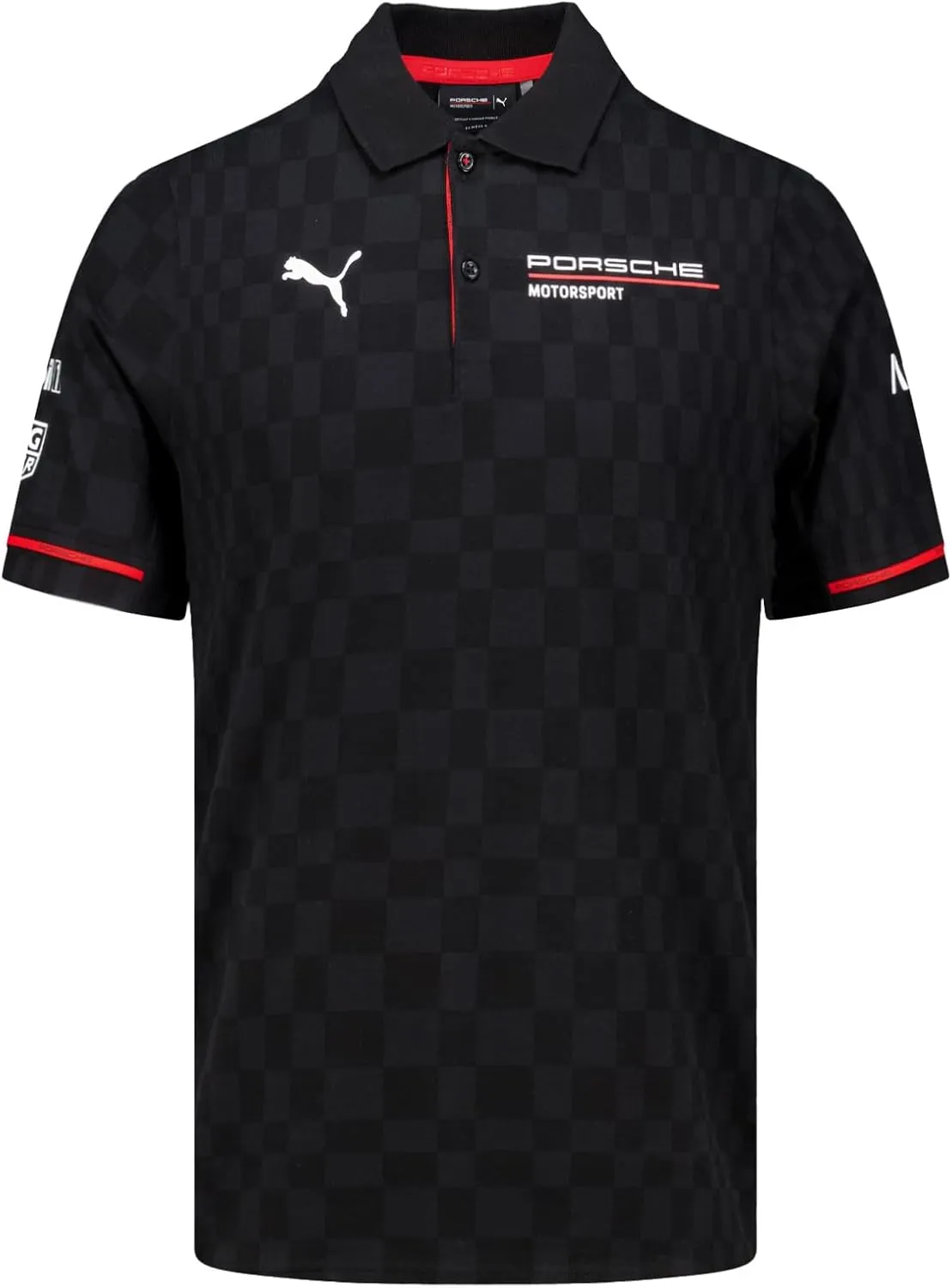 PUMA Porsche Motorsport Men's Team Polo - Black