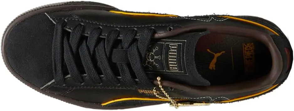 Puma Suede 1 Piece - Boys' Grade School Black/Dark Chocolate Black