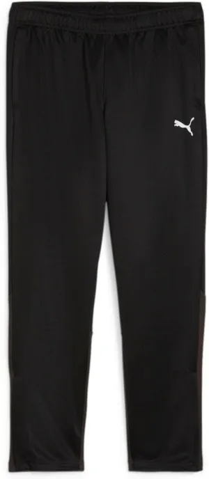 PUMA - Womens Teamgoal Training Pant, Color Black/White/Flat Dark Gray, Size: Large