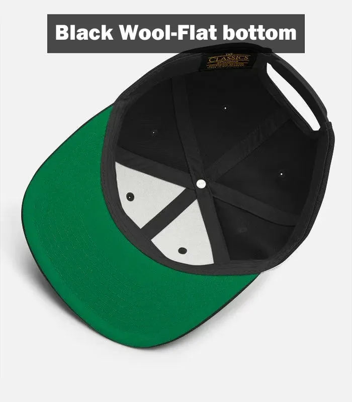 "Make Blue Collar Great Again" Flat Bill Patch Hat