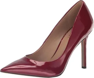 Red Stiletto Heeled Custom-built Edelman Pointed Sam Shoes Toe Fashion Hazel Holly Pumps Wide Proven track record