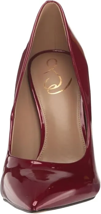 Red Stiletto Heeled Custom-built Edelman Pointed Sam Shoes Toe Fashion Hazel Holly Pumps Wide Proven track record
