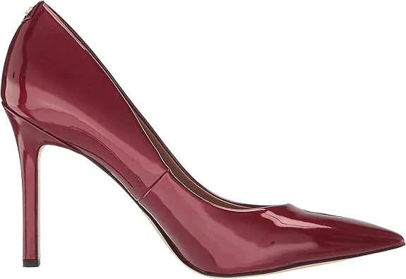 Red Stiletto Heeled Custom-built Edelman Pointed Sam Shoes Toe Fashion Hazel Holly Pumps Wide Proven track record