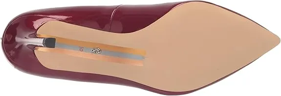 Red Stiletto Heeled Custom-built Edelman Pointed Sam Shoes Toe Fashion Hazel Holly Pumps Wide Proven track record