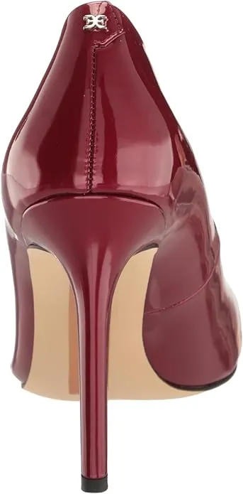 Red Stiletto Heeled Custom-built Edelman Pointed Sam Shoes Toe Fashion Hazel Holly Pumps Wide Proven track record