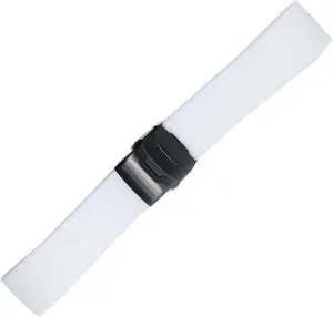 RHAIYAN 18mm 20mm 22mm 24mm Sport Silicone Watch Band Strap Men Women Universal Waterproof Rubber Watchband Wrist Bracelet Accessories Specific (Color : White B, Size : 22mm)