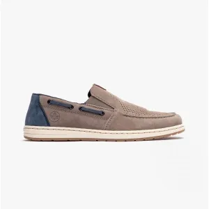 Rieker 18266-42 Mens Shoes Grey