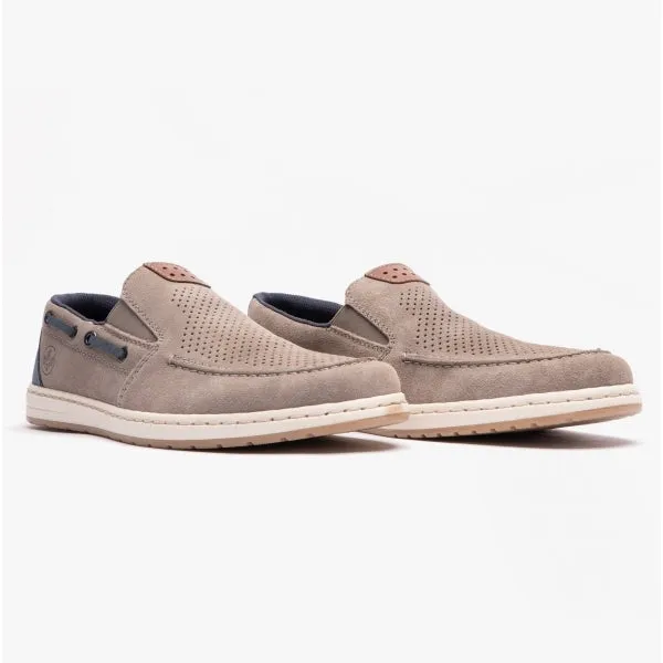 Rieker 18266-42 Mens Shoes Grey