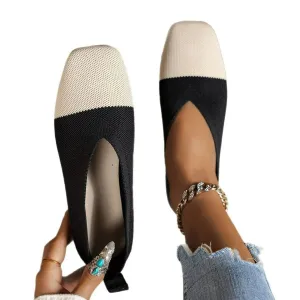 Round Toe Flats Slip-Ons