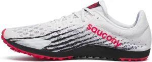 Saucony Men's Kilkenny XC 9 Cross Country Flat, White/Black, 13