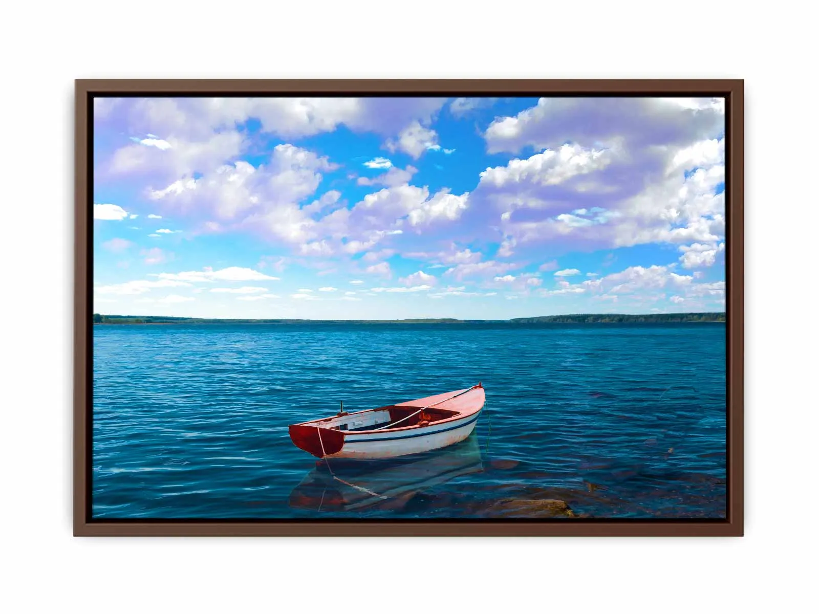 Sea Boat Painting