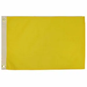 Sea Choice - Solid Yellow Flag 12" X 18"