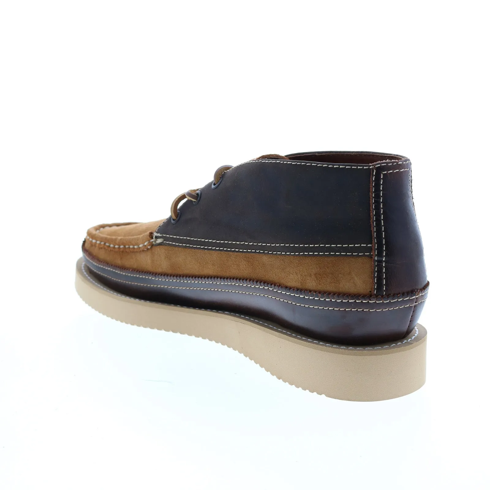 Sebago Miwak 721154W Mens Brown Suede Loafers & Slip Ons Boat Shoes