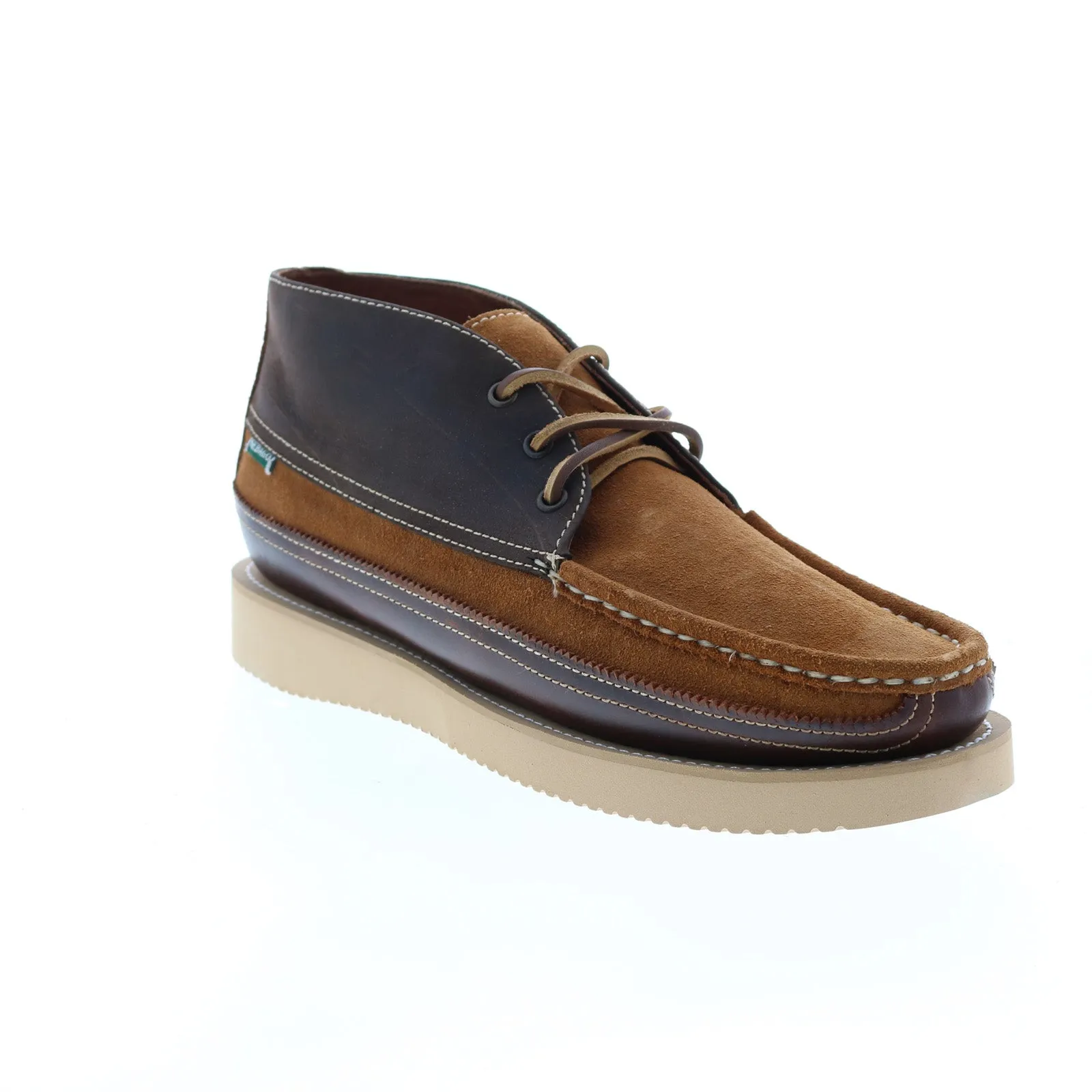 Sebago Miwak 721154W Mens Brown Suede Loafers & Slip Ons Boat Shoes