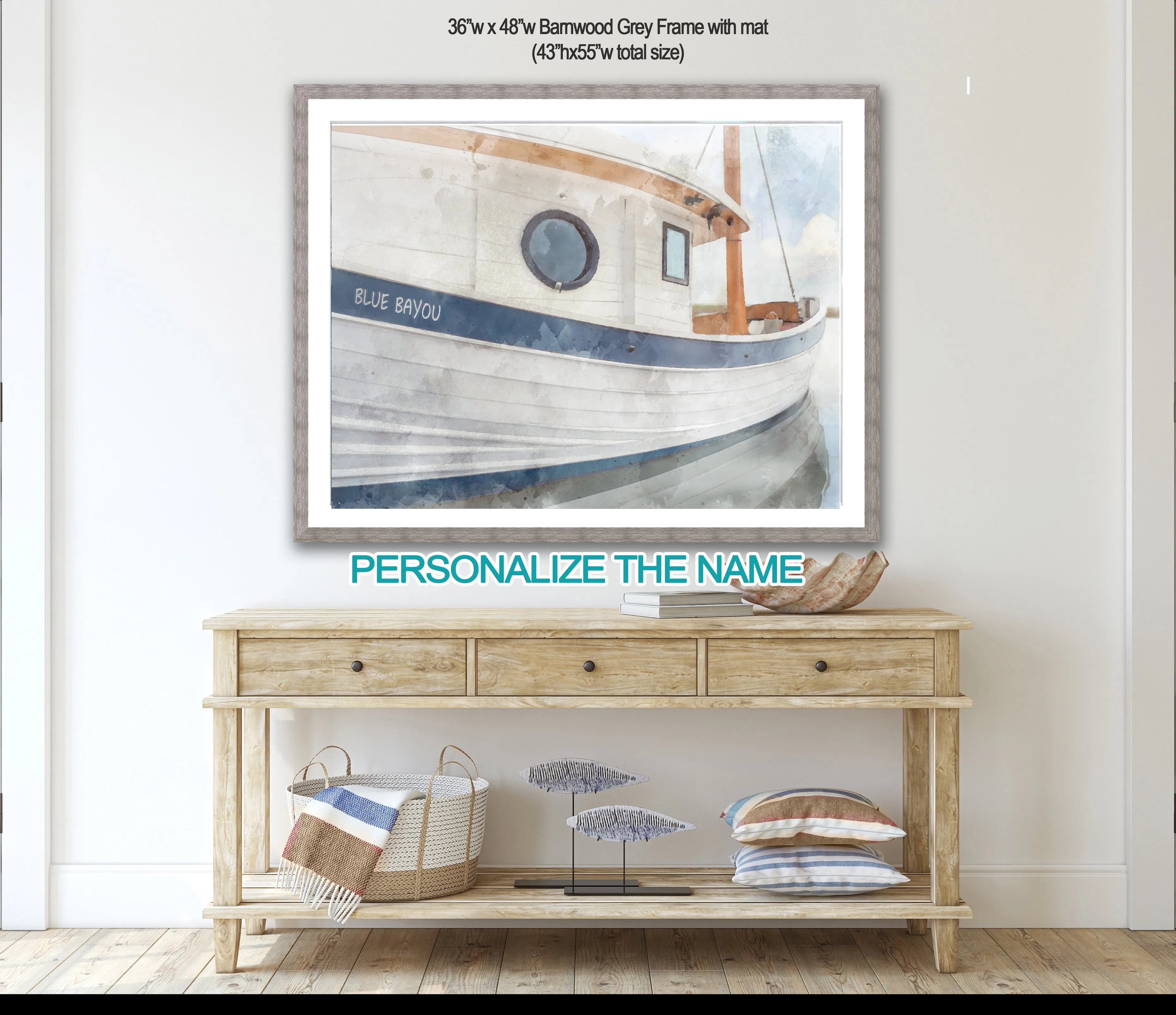 Ship Art - Personalized