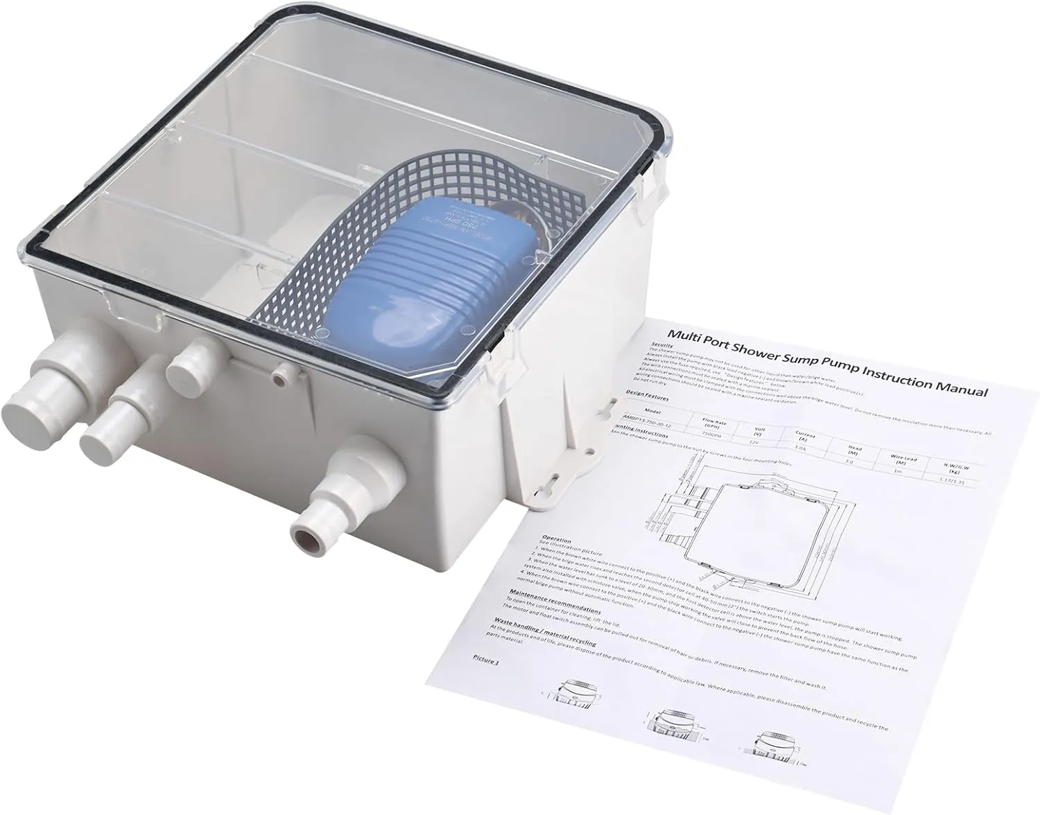 shower pump