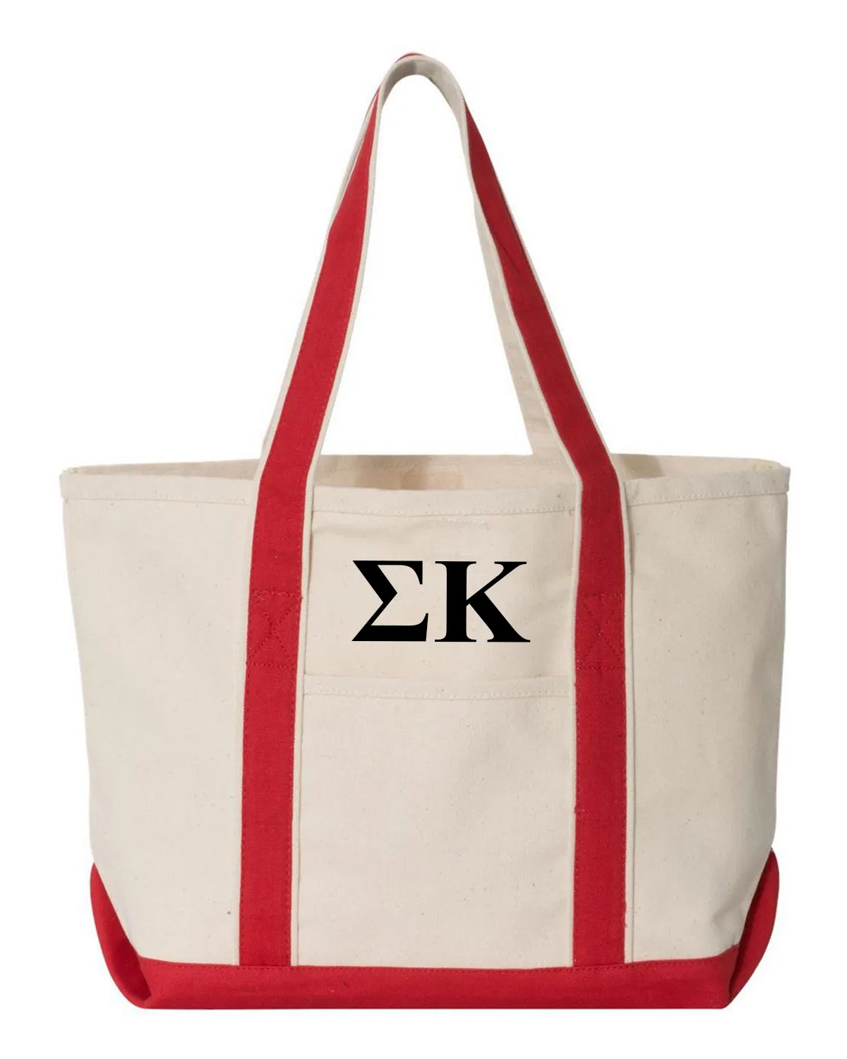 Sigma Kappa Red Boat Tote - Large