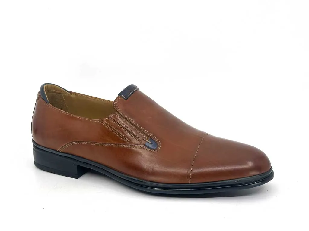 Simon Tan Men's Slip-On Dress Shoes