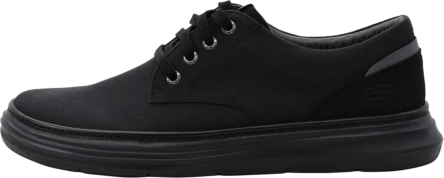 Skechers Men's Moreno Canvas Oxford Shoe, xx