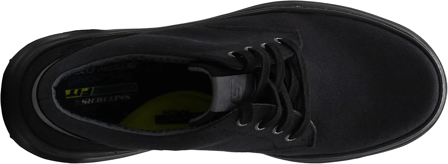 Skechers Men's Moreno Canvas Oxford Shoe, xx