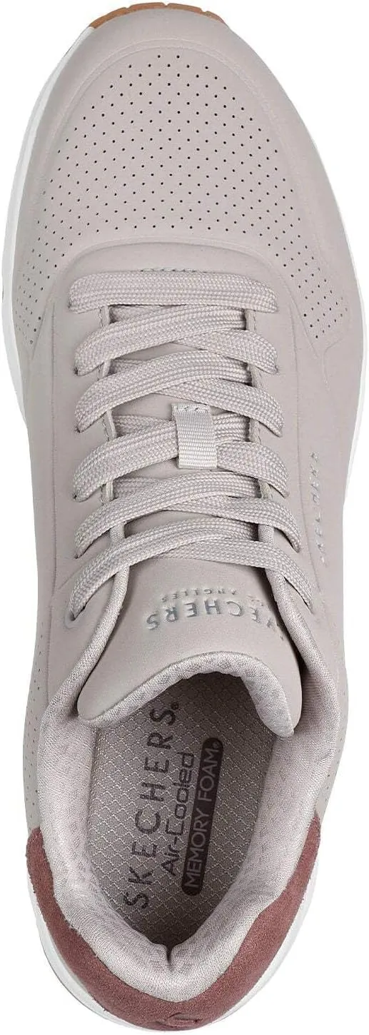 Skechers UNO Suited On Air Men's Low Trainers Taupe Synthetic