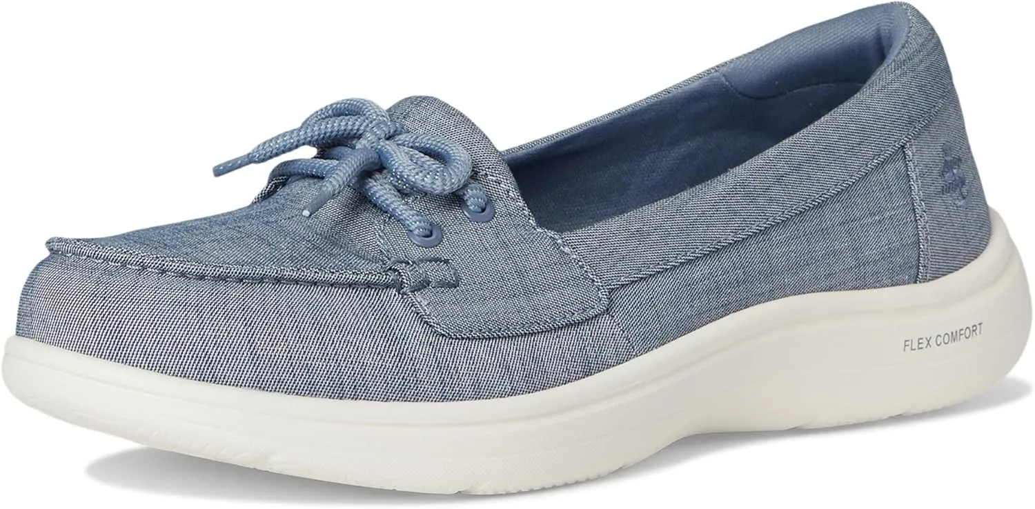 Skechers Women's On-The-go Flex Radiant-Rivera Boat Shoe