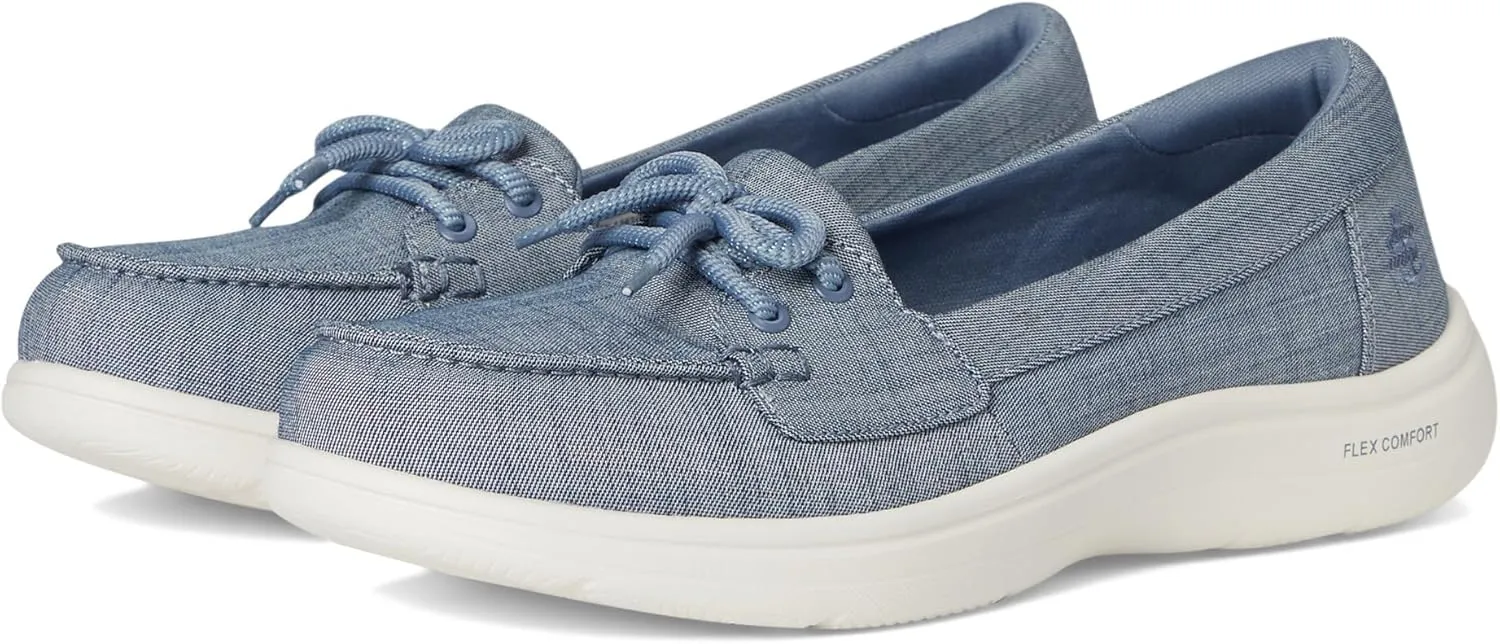 Skechers Women's On-The-go Flex Radiant-Rivera Boat Shoe