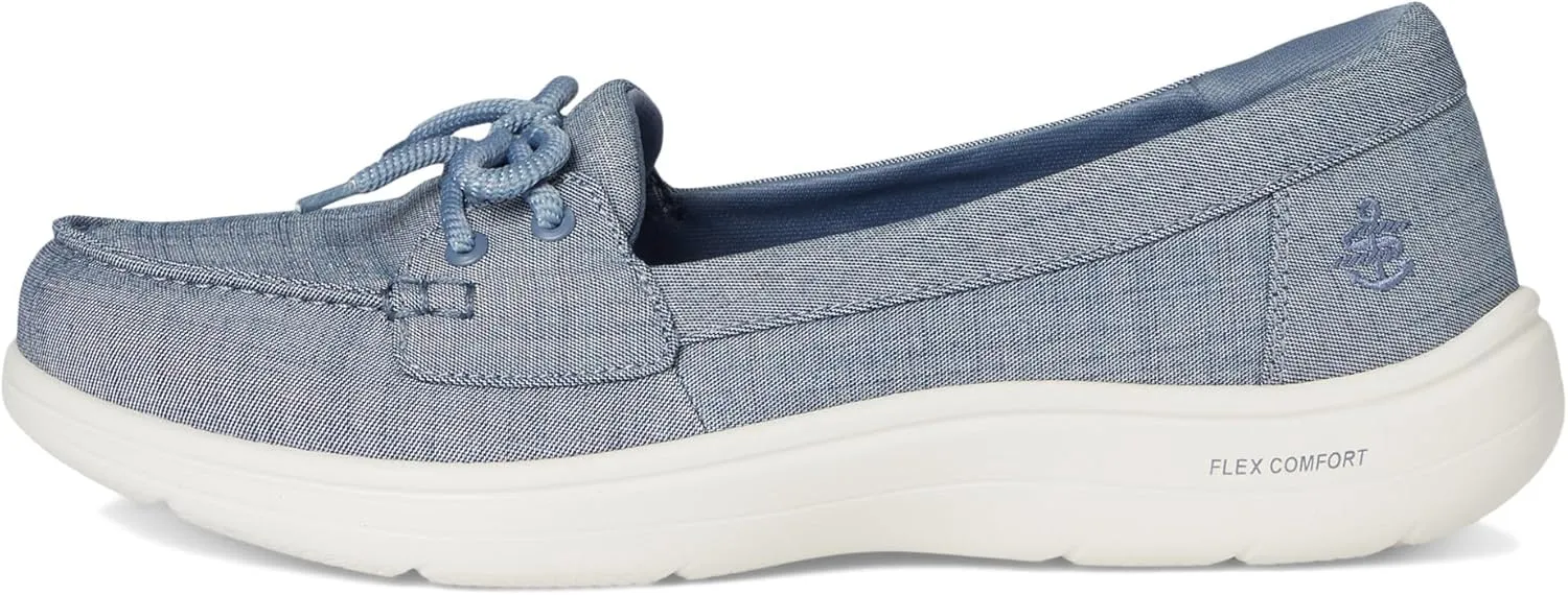 Skechers Women's On-The-go Flex Radiant-Rivera Boat Shoe