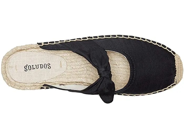 Soludos Alma Espadrille Mule Black