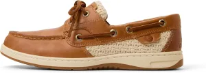 Sperry Women's Bluefish 2-Eye Boat Shoe, Tan Combo, 10