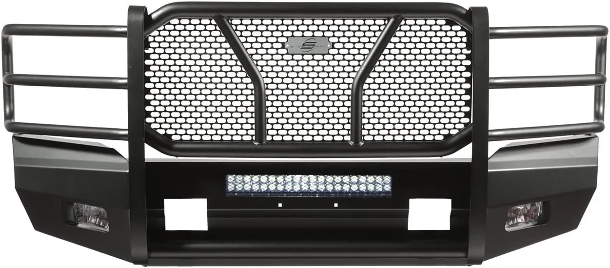 Steelcraft 60-11370 Custom Fit 2011-2016 Ford Super Duty Heavy Duty Elevation Front Replacement Bumper, Black