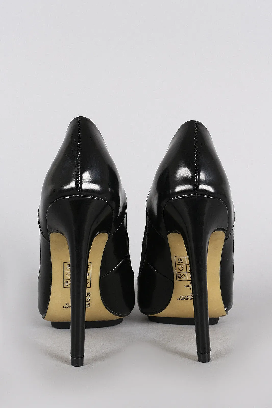 Stitched Stiletto Pump Toe Pointy Trim Summer special Private sale