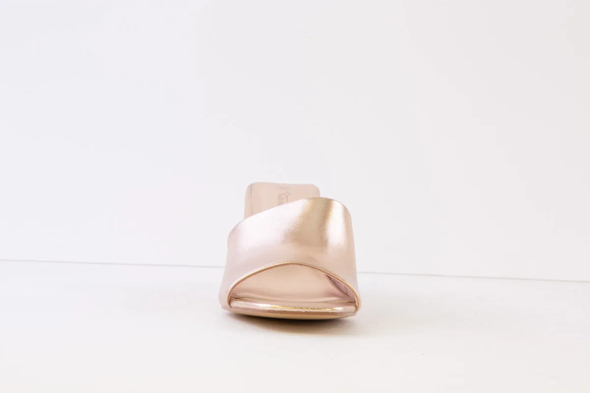 TAMARIS - 27248-583 HIGH HEEL MULE - ROSE GOLD