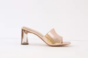 TAMARIS - 27248-583 HIGH HEEL MULE - ROSE GOLD