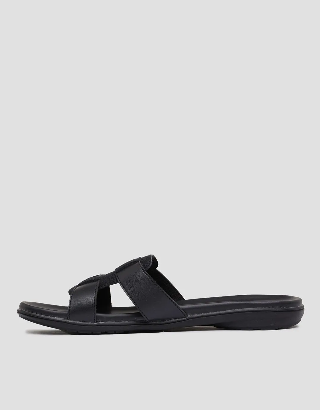 Triset Cubes Sandal Flat Wanita