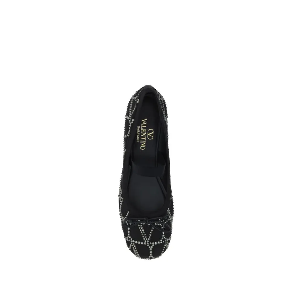 Valentino Garavani Toile Iconographe Ballerinas