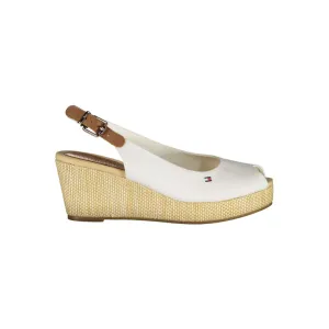 Value-for-money Sandal Hilfiger White Cotton Efficient Tommy