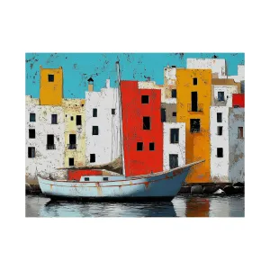 White boat