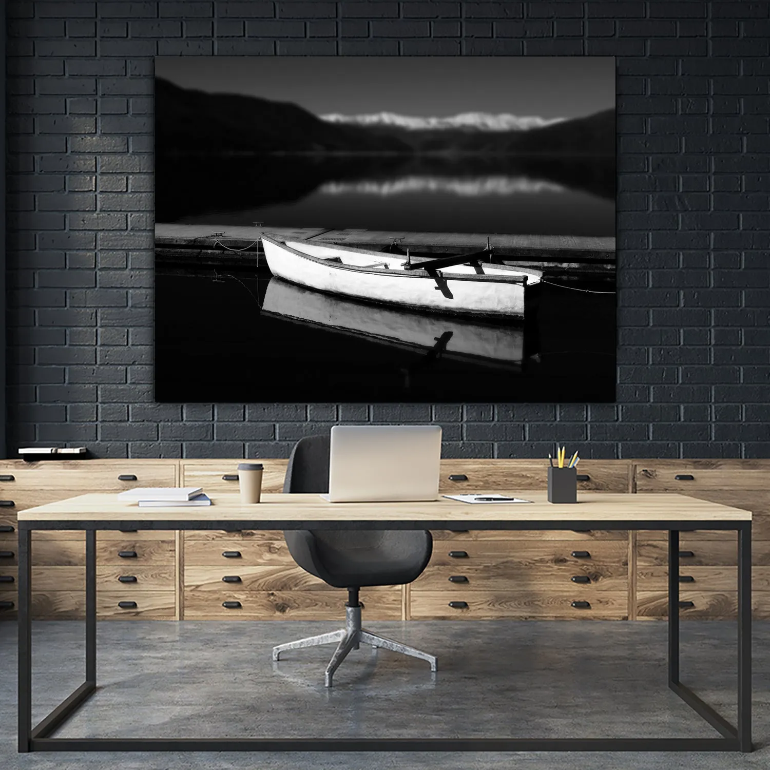 White lake boat