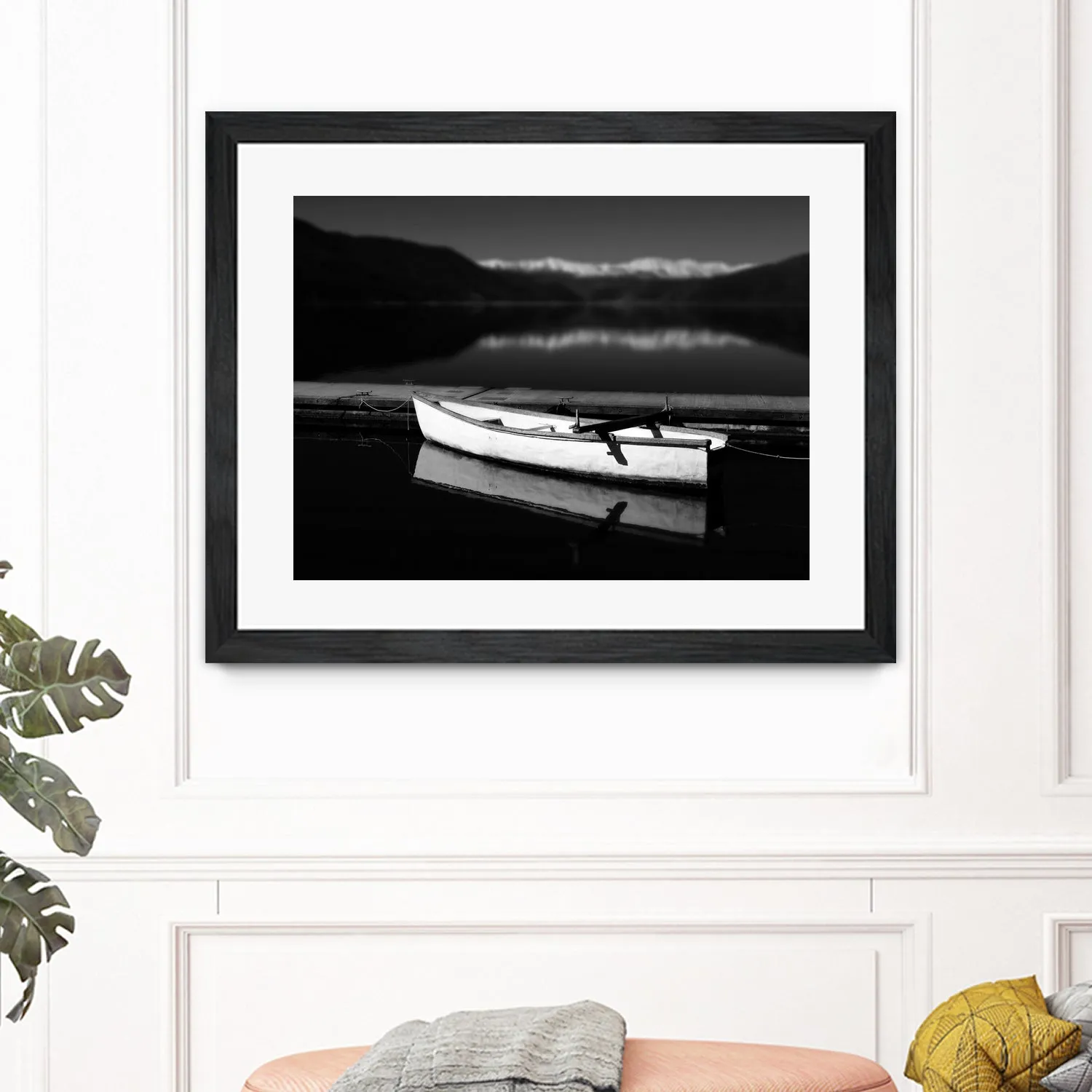 White lake boat