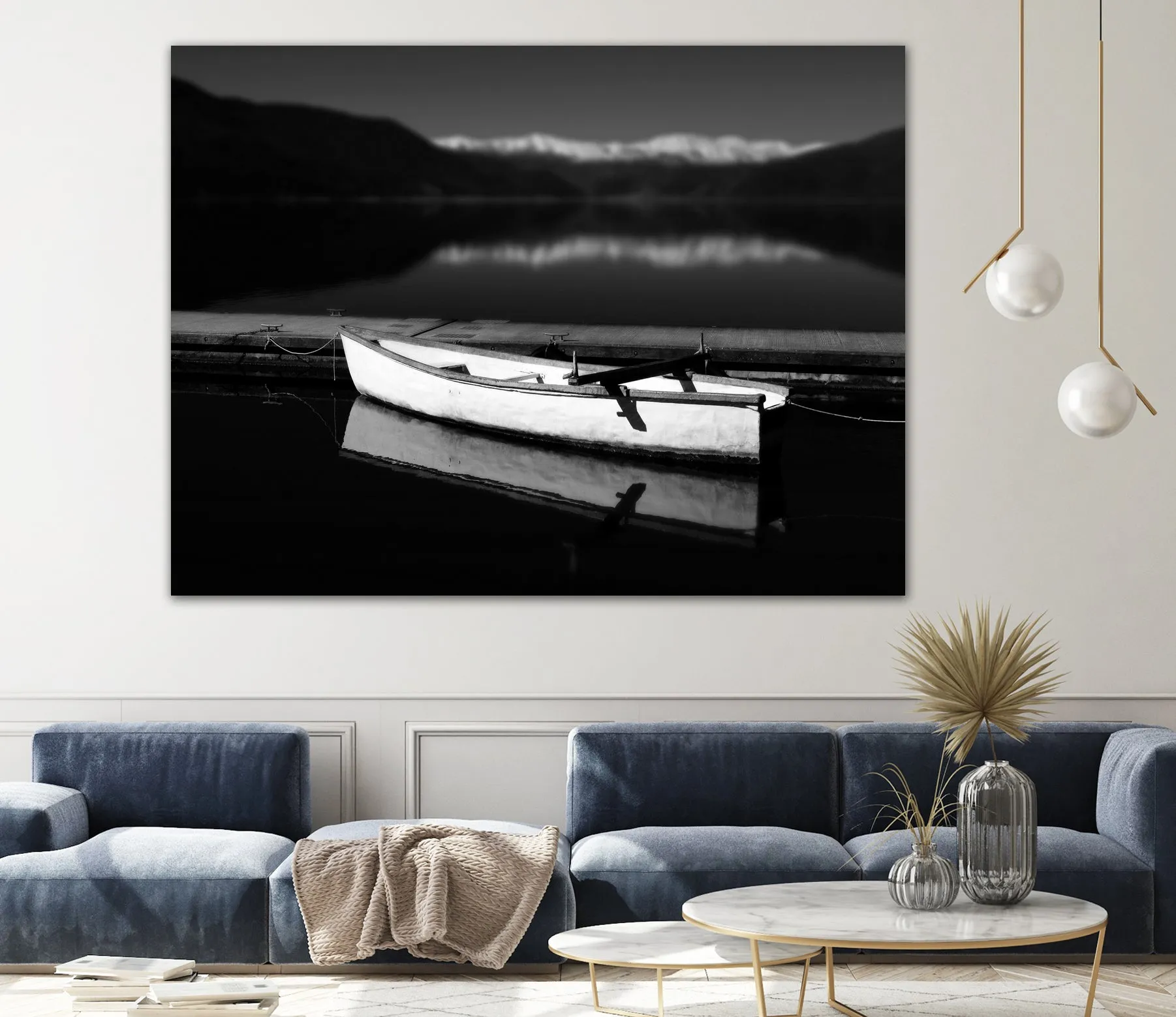 White lake boat