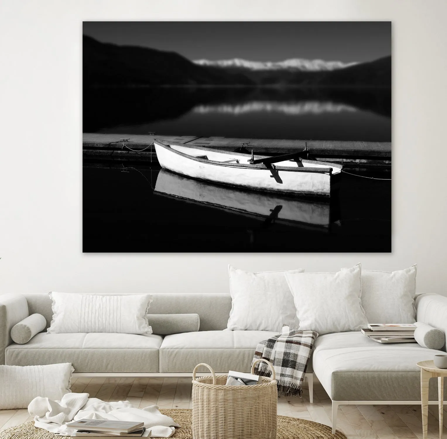 White lake boat