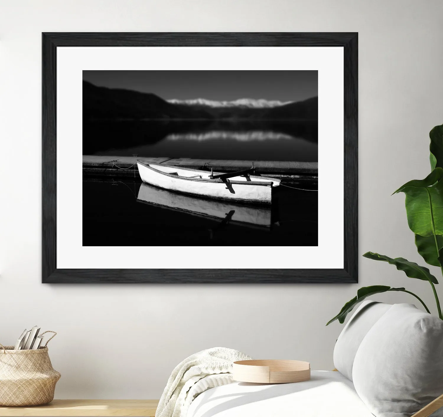White lake boat