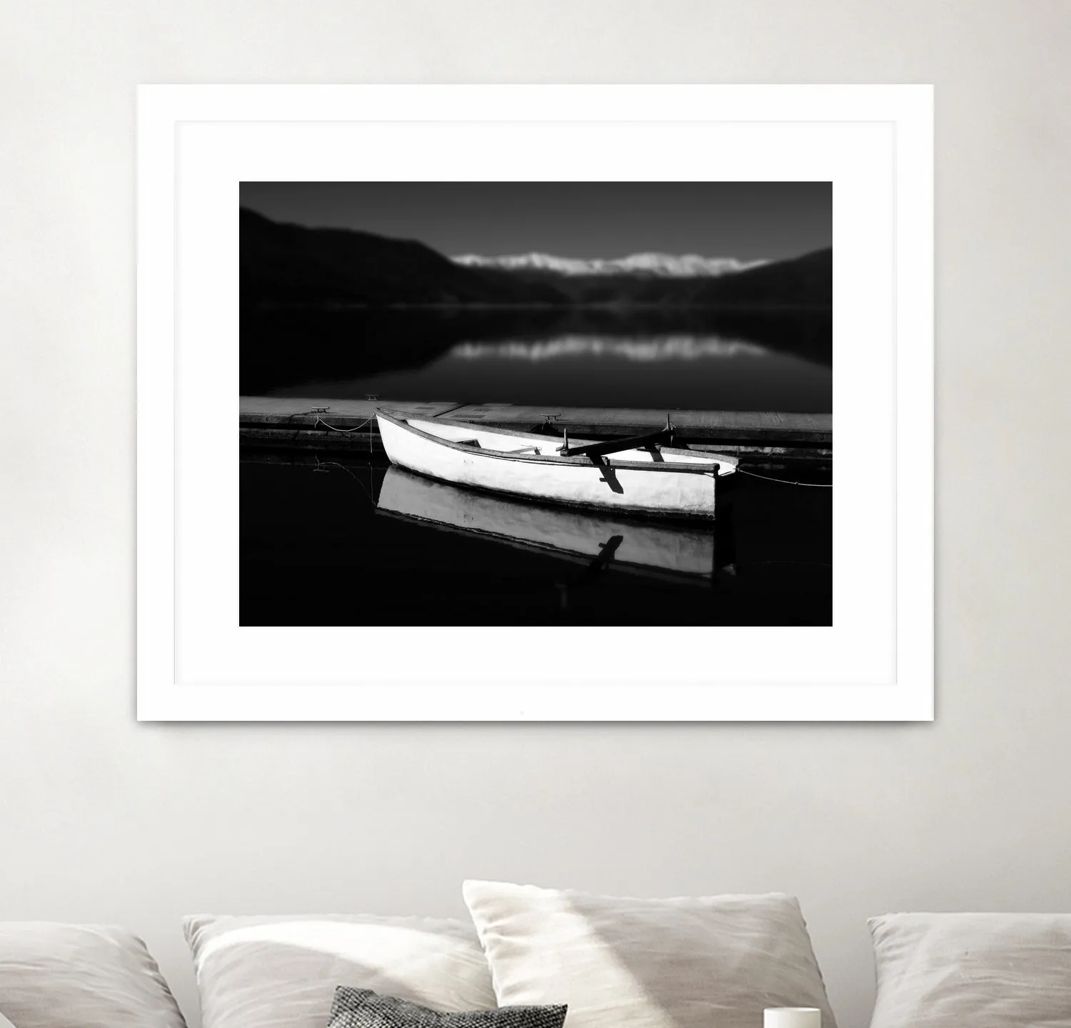 White lake boat
