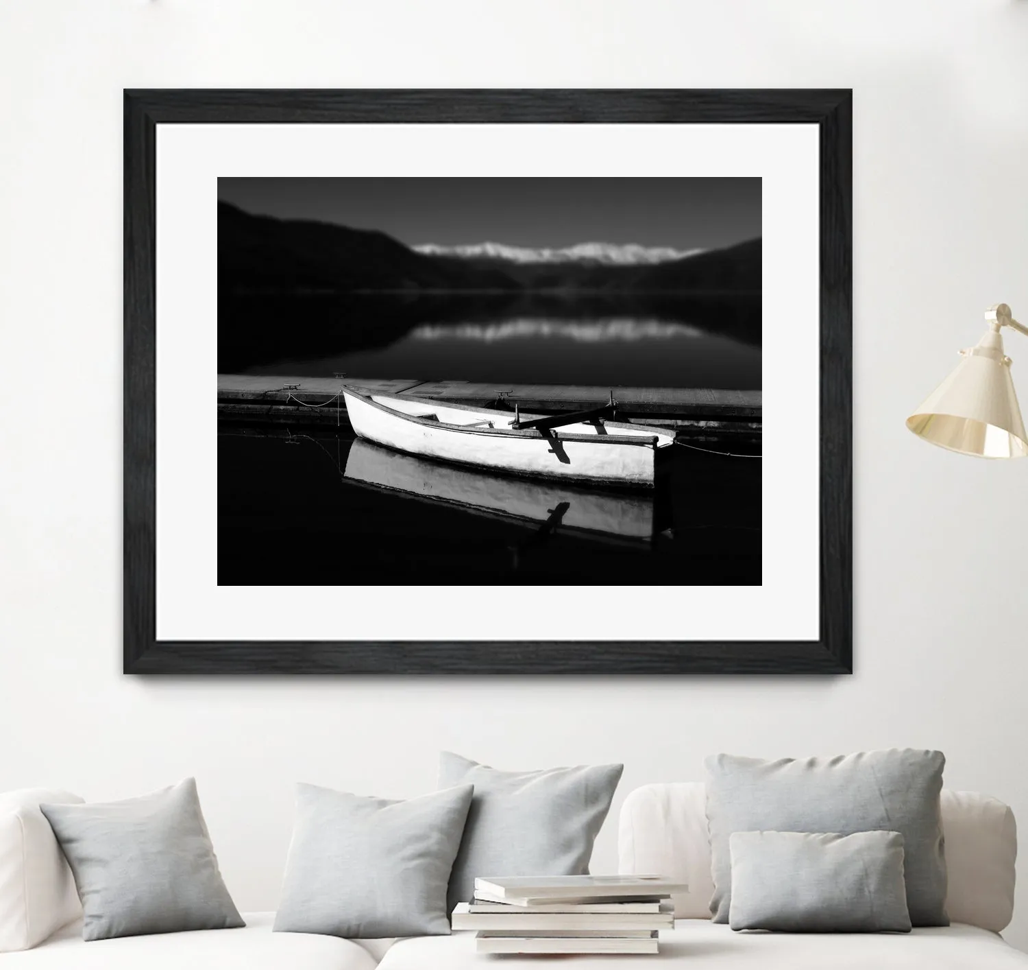 White lake boat