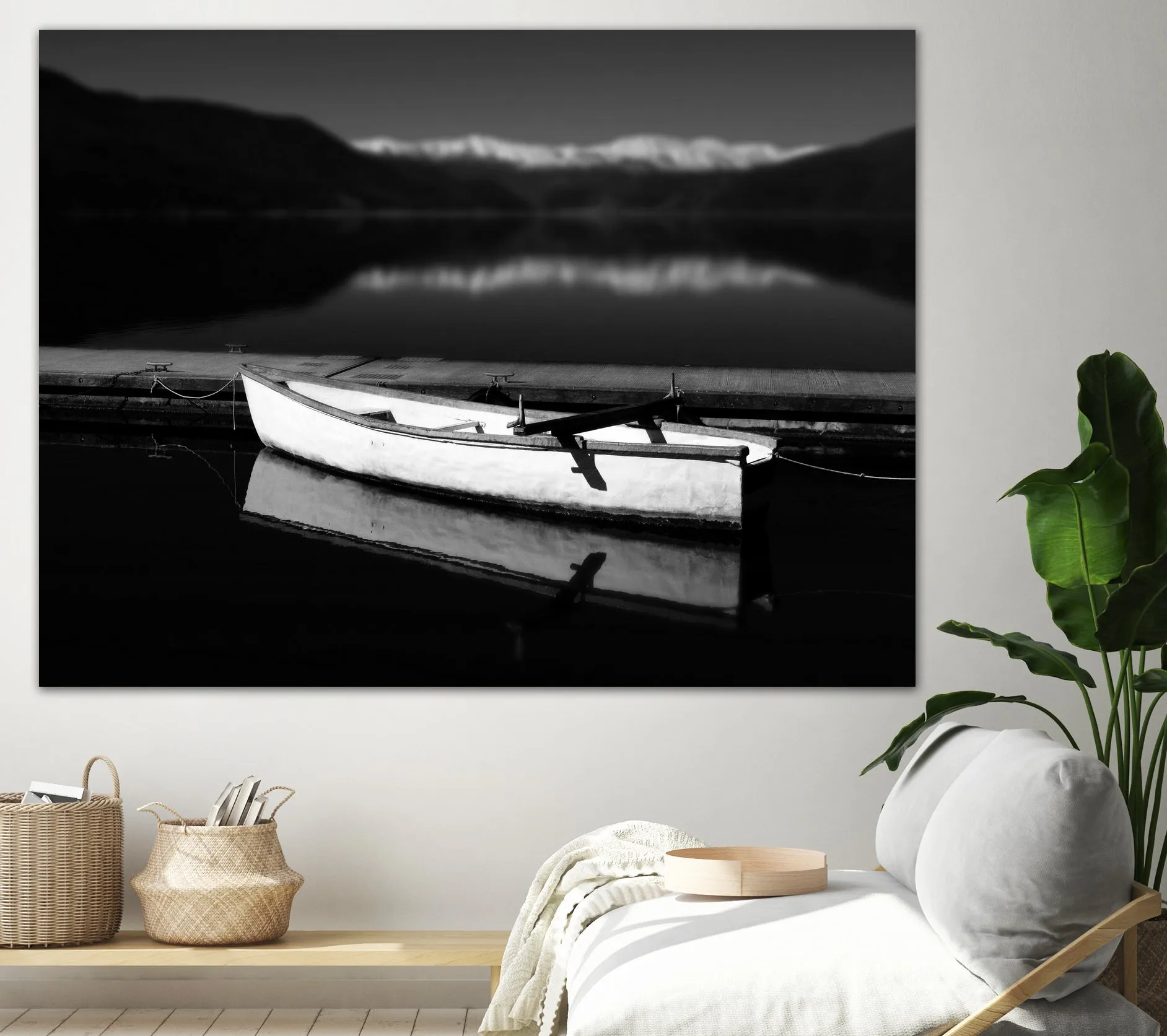 White lake boat